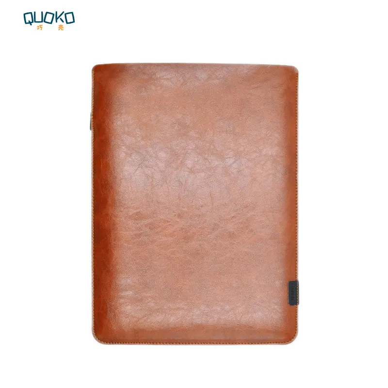 Поступление продажи ультра-тонкий плотно прилегающий Чехол-сумочка из микрофибры для ноутбука чехол для ноутбука Dell XPS 13/15 9360/9560 - Цвет: Glossy Brown