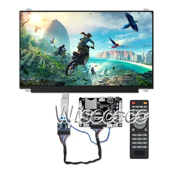 

Wisecoco 15.6 inch Laptop LED Replacement Notebook Screen Panel 1366x768 TFT LCD Display LVDS to EDP 30 Pin Driver Board AV