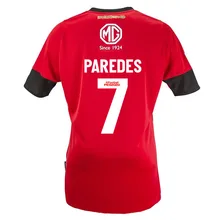 Paredes Tercera Camiseta Colo-Colo Chile мужские майки тройники с красной вышивкой на заказ Colo Club