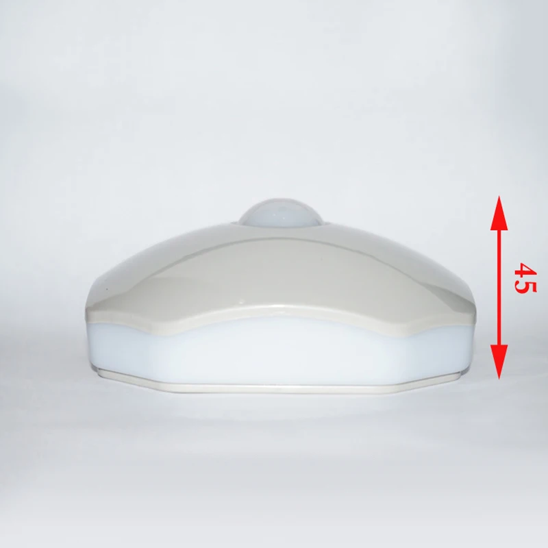 LED Human Motion Sensor Body Auto-sensing Night Light Cute Multi Colored Safe