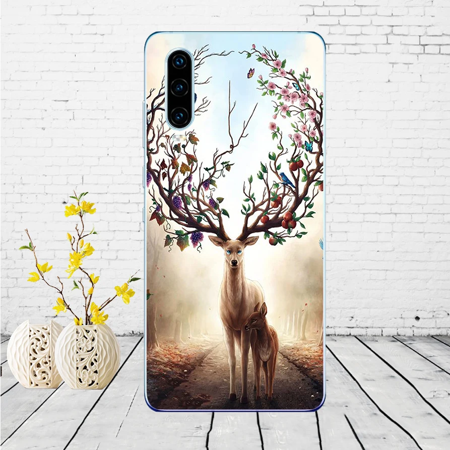 Чехол для huawei P30 Pro Чехол huawei P30Pro силиконовый чехол ТПУ задняя крышка телефона на huawei P30 Pro VOG-L29 ELE-L29 P30 Lite чехол