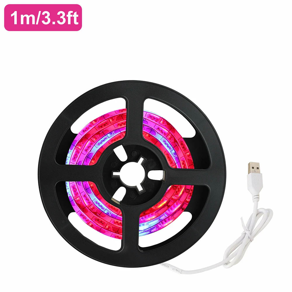 USB SMD 5050 Светодиодный светильник для выращивания растений с полным спектром Veg / DC
