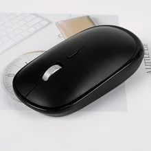Portable 2.4G Wireless Mouse+ Bluetooth 4.0 Dual Mode Mouse 3 Levels DPI with USB Receiver for PC Laptop Computer Office Mice