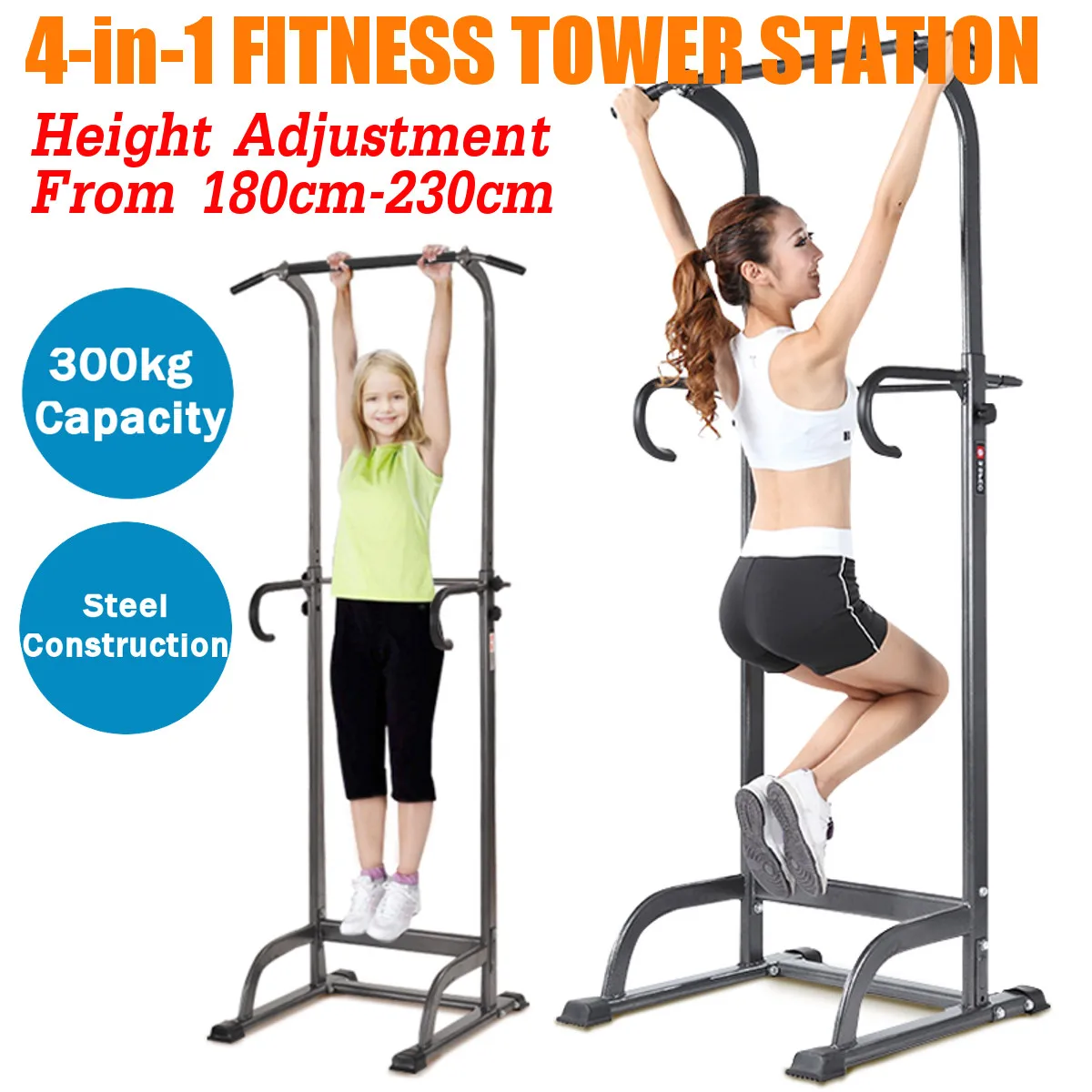 

Multifunctional Indoor Fitness Equipment Horizontal Bar Single/Parallel Bar Pull Up Trainer Body Buliding Arm Back Exercise