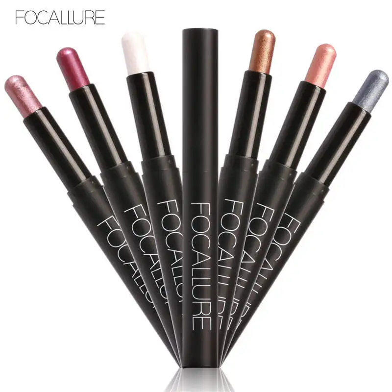 

FOCALLURE 12 Colors Eyeshadow Sticker Cosmetics Eye Shadow Pencil Highlighter Shimmer Eyes Makeup Eye Shadow Eye Liner