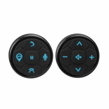 

2pcs Car Steering Wheel universal square Control system Button wireless navigation Car steering wheel remote control buttons