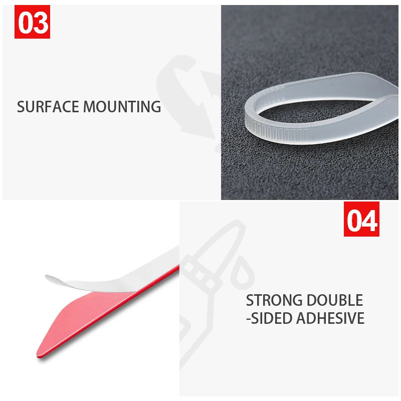 Car Door Guard Edge Protector Anti-collision Strip Auto Rearview Mirror Protection Sticker Front Rear Bumper Rubber White Black