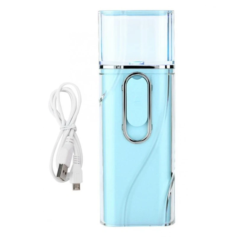 

24Ml Portable Mist Sprayer Face Steamer Moisturizing Humidifier Nano Face Sprayer Skin Care Spray Tool