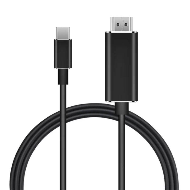 B Usb type C к HDMI кабель 4K HD tv AV tv адаптер для IPad для samsung ноутбуков монитор 2 м/6 футов - Цвет: B