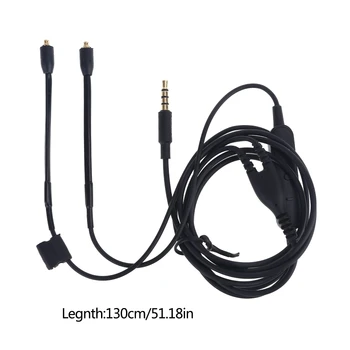 

Upgrade MMCX Cable for -Shure -SE215 SE425 SE535 SE846 Earphone Headset Line Headphone Wire for -iPhone 6 6s -xiaomi -Android