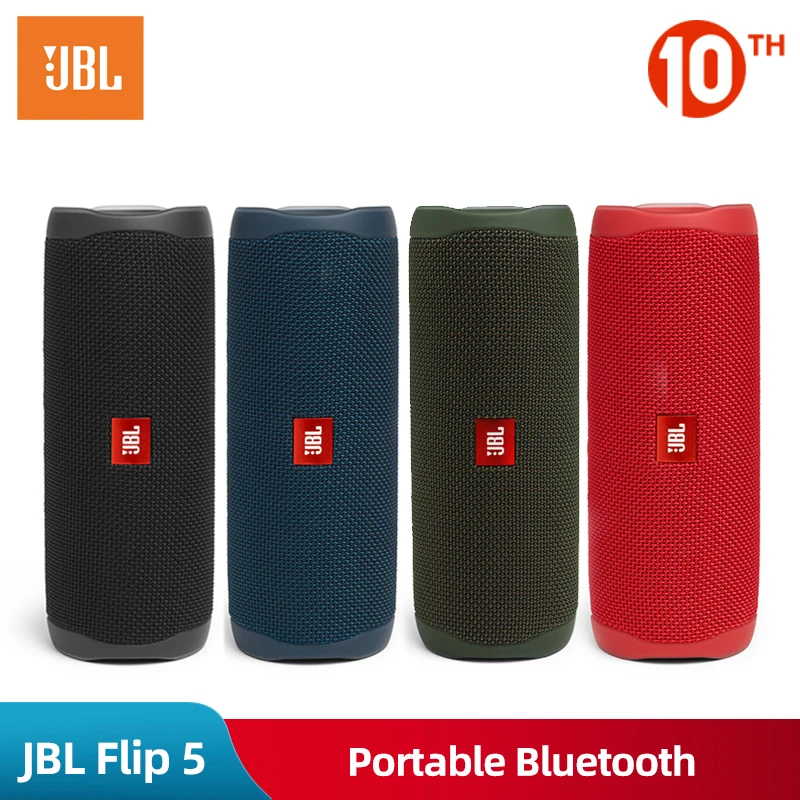Флип 5 беспроводной портативный динамик IPX7 Водонепроницаемый Bluetooth бас-канальный