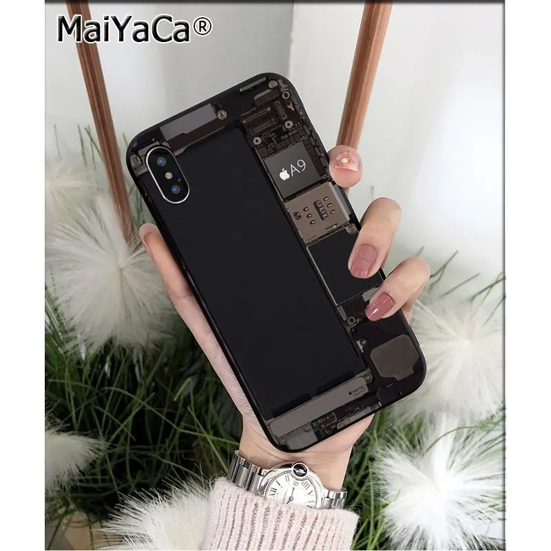 MaiYaCa Inside electronics очень крутой для Apple iphone cutaway Coque чехол для телефона iphone 11 pro 8 7 66S Plus X XS MAX 5s SE XR