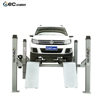 

3.5T or 4T car lift hydraulic piston Durable Auto Repair Shop fixed 4 post car lift CE approved