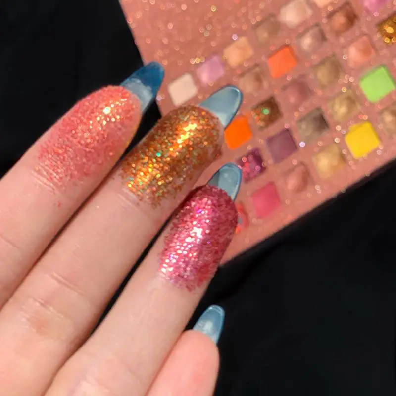 40 Colors Matte Pearlescent Eyeshadow Palette Sequin Shimmer Glitter Eye Shadow Long-lastig Shining Highlighter Cosmetics TSLM2