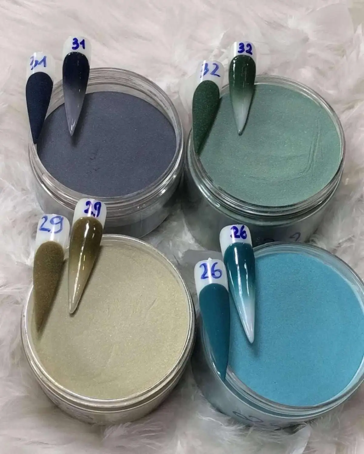 1 oz/28G Collection Dreams Start nail powder acrylic set +Collection dip powder 20 Colors Acrylic Powder Dark Glitter STAR"