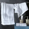 Super Soft Thick Cotton Bath Towel Set Face Hand Shower Towels for Home Bathroom Hotel Beach Adults Kids 3 Sizes High Quality 2