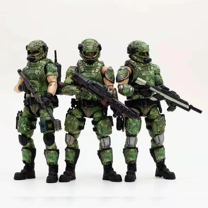 Günstig JOYTOY 1 18 action figuren Russische armee camouflage einheitliche militärische soldat figur modell spielzeug sammlung spielzeug
