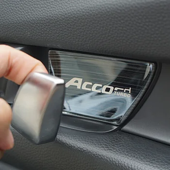 

Car Accessories for Honda Accord 2018 2019 Car Door Bowl Decorated Patch Interior Handle Protector Cover Sticker