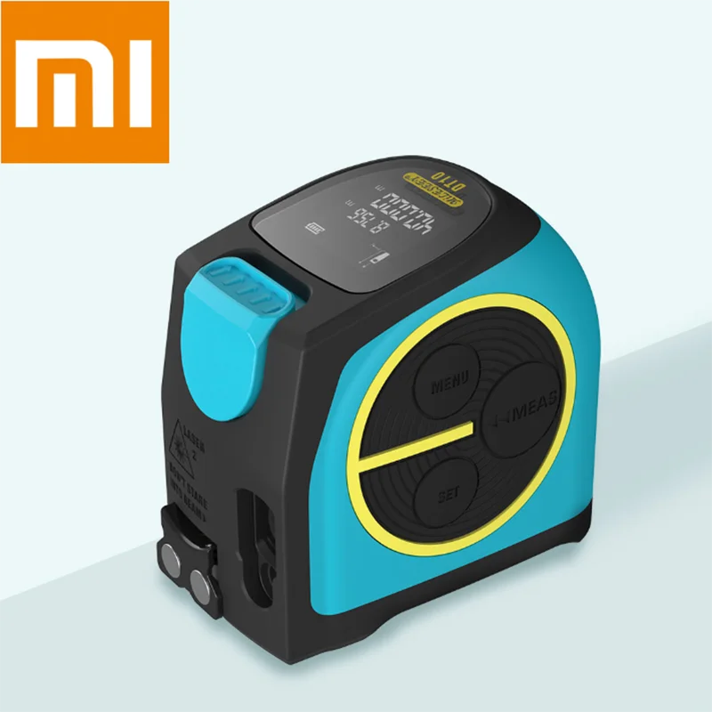 Лазерная рулетка Xiaomi Mileseey DT10 измерительный прибор 2 в 1 цифровой лазерный