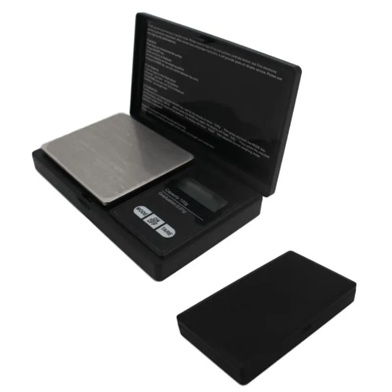 정밀 LCD 포켓 전자 디지털 체중계, 주방 쥬얼리 약물 그램 무게추 밸런스, 100g, 200g, 300g, 500g, 1000g x 0.01g, 0.1g