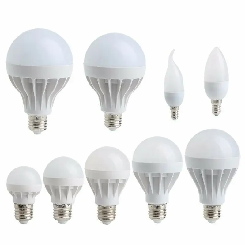 

E14 Candle Flame Globe SMD 5730 LED Energy Saving Light Lamp Bulb AC 220V E65B