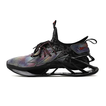 

Men's shoes summer breathable fly woven casual sports running shoes 2020 new wild increased shoes men's trendy shoes