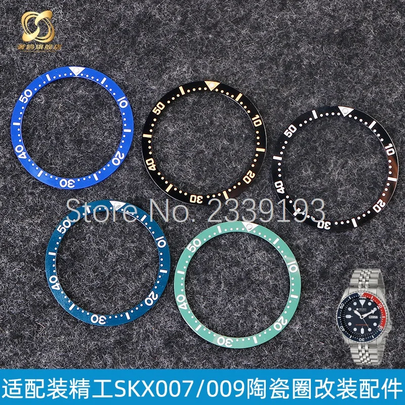 

Applicable with Seiko ceramic scale ring, modified Seiko SKX007/009 Hemide series men's watch accessories