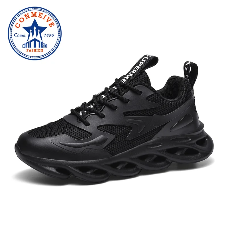 

Light Running Shoes for Men Breathable Mesh Sneakers Outdoor Soft Non-slip High Quality Wear Resistant Big Size Sport Shoes Mens