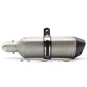 

51mm Motorcycle Exhaust With Muffler Db Killer For ducati monster s4r monster 821 scrambler 749 848 monster 900 1098