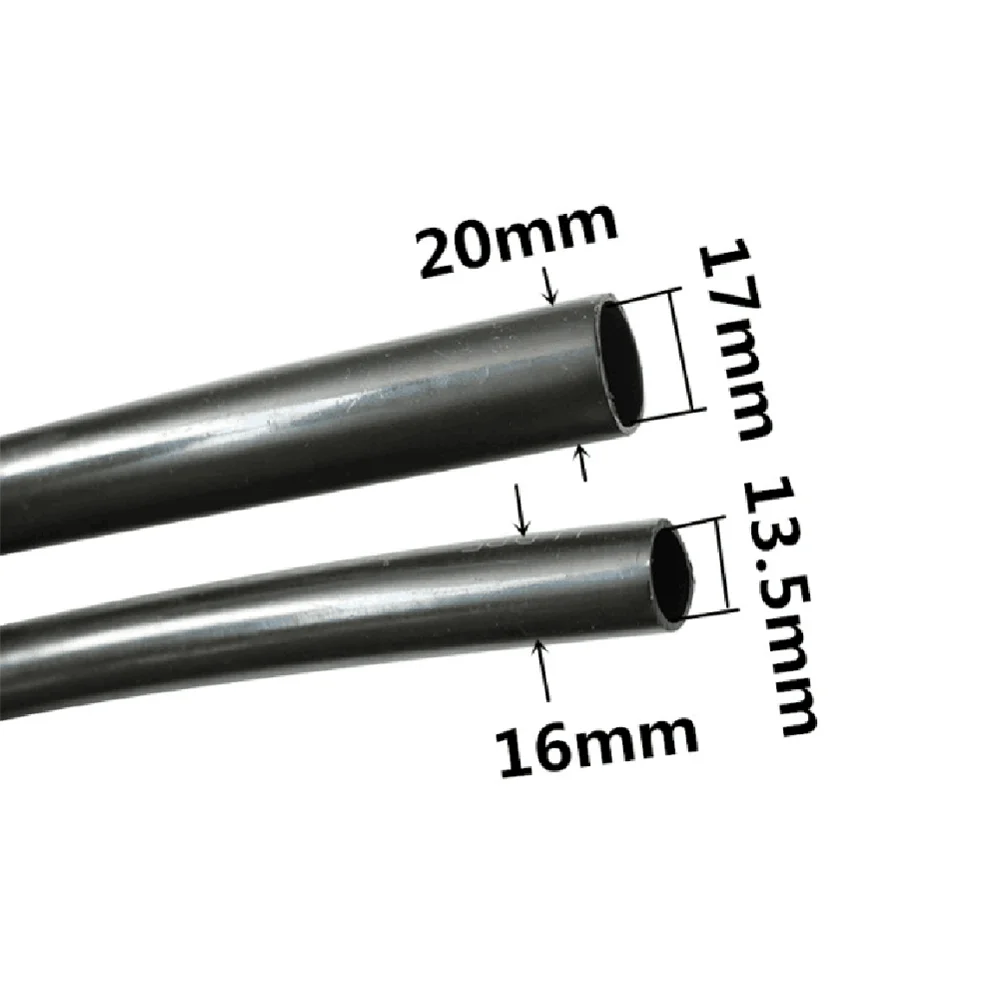 2 м 16 мм 20 мм Труба из полиэтилена низкой плотности сельское хозяйство садовый точечный полив водяная трубка 5/" 3/4" для полиэтиленовых труб DN16 DN20 распределительная трубка