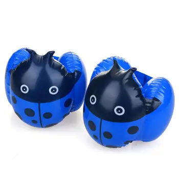 

Children Swim Arm Bands Floats Ladybug Shape Thick Inflatable Armbands Floater Trainer Pool Toy