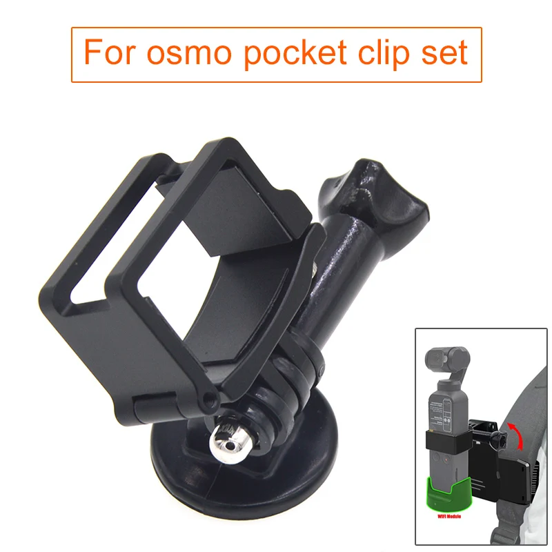 Tripod Mount Backpack Bracket Clip Kit Accessories for DJI OSMO Pocket GV99