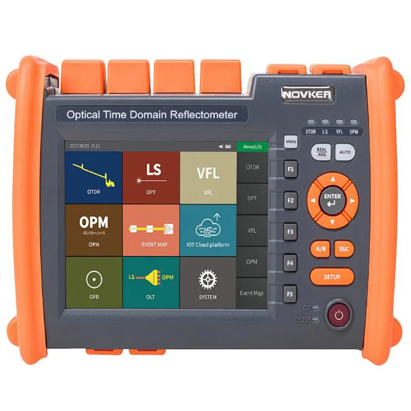NOVKER NK5600 волоконно оптический OTDR 30/32DB 100 км 1310/1550nm с VFL OPM светильник
