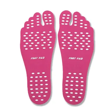 

Beach Swim Pool Adhesive Anti Slip Invisible Foot Pads Insulation Protection Mats Barefoot Stick Insoles Footpads