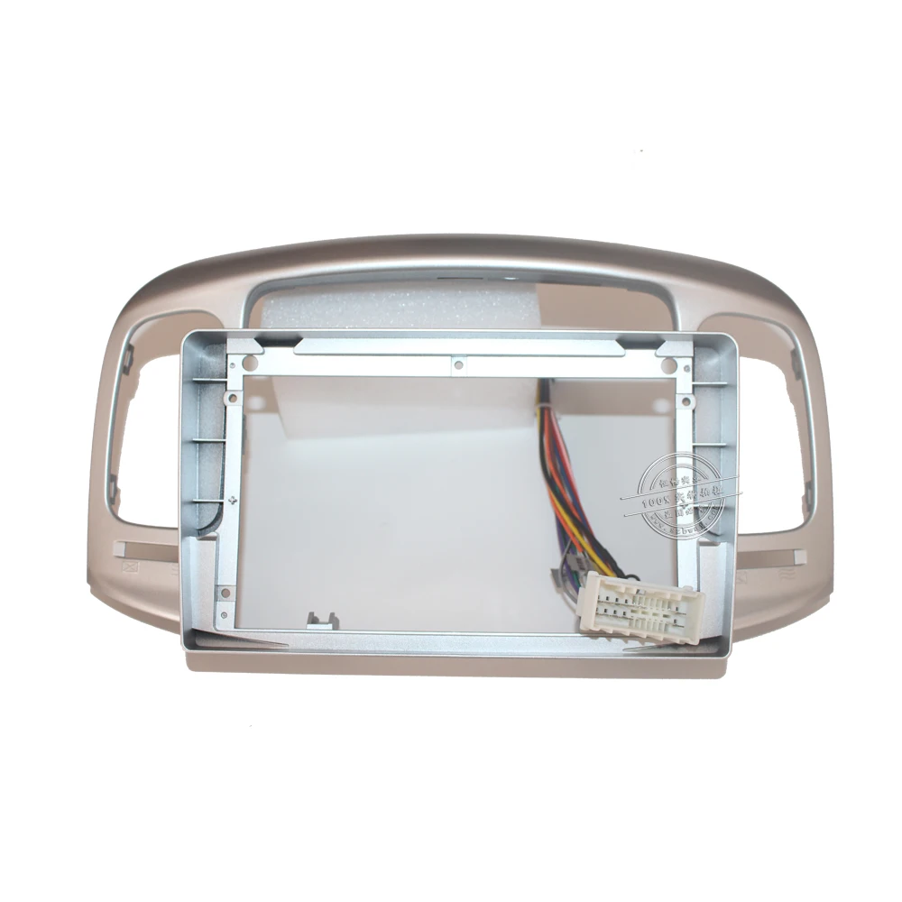 Автомобильный радиоприемник angxian 2Din рамка для Hyundai Accent 2006 2011 DVD панель gps комплект