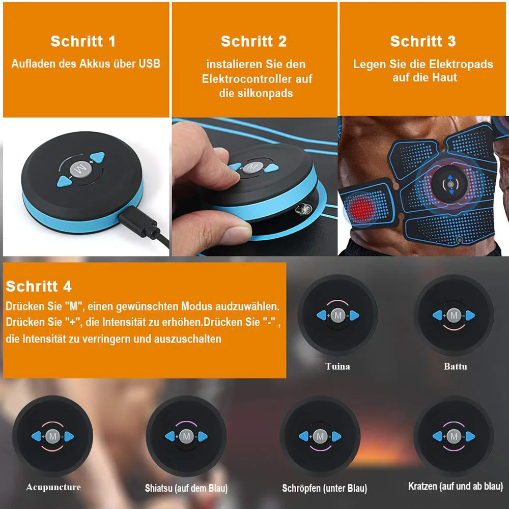 Recharge Wireless Muscle Stimulator Smart Fitness Abdominal Vibrating Electrostimulation Muscle Sculpting at Home Hip Trainer