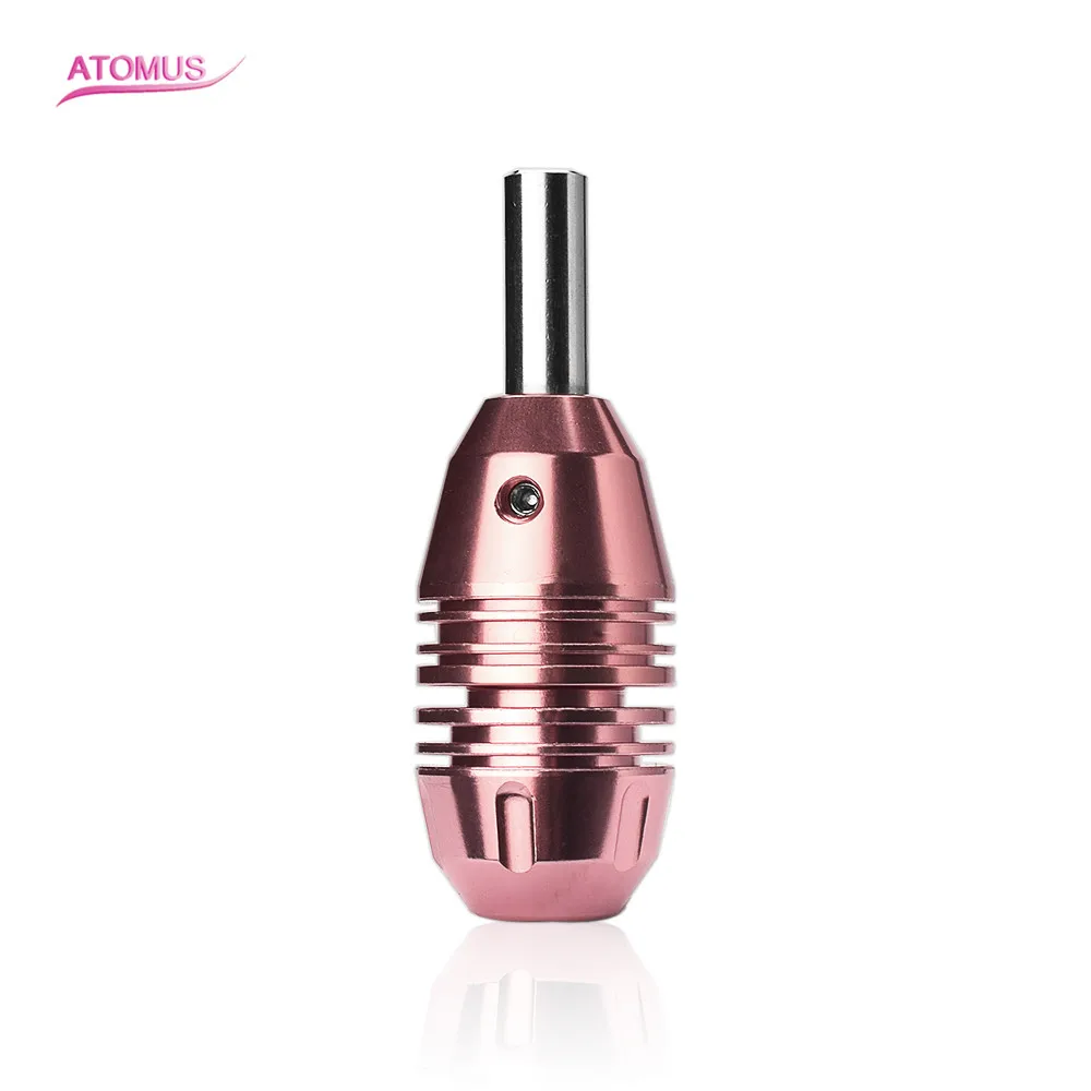 Pink Селфи-Блокировка Татуировки Ручка для татуировки машина для покраски тела татуировки принадлежности профессиональные художники Авто Блокировка Ручка - Цвет: Pink