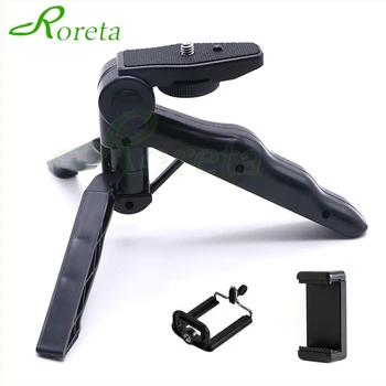 

Roreta Mini Portable Tripod Stand for GoPro Hero 8 7 6 5 Black 4 Session Xiaomi Yi 4K Sjcam Eken Canon Nikon Sony DSLR Accessory