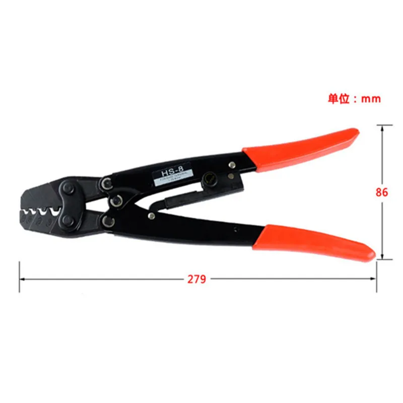 

HS-8 Ratchet Wheel-Terminal Crimping Pliers Foreign Trade Press Plier
