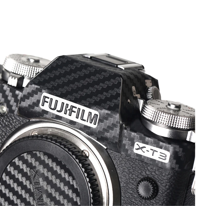 Антиокислительная наклейка из углеродного волокна для камеры Fuji XT3 XT30, защитная пленка для камеры, аксессуары для защиты от царапин - Цвет: For Fujifilm XT3
