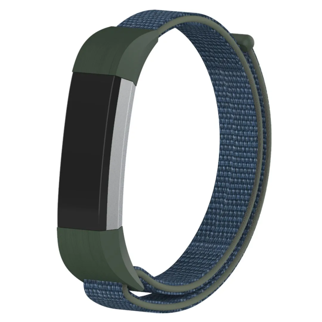 1 шт., ремешок для часов, нейлоновый браслет, тканый нейлоновый спортивный браслет, для женщин и мужчин, разноцветный, заменяет мужской т-ремешок для Fitbit Alta/ACE