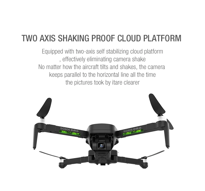 2021 NWE SG906/SG906 Pro 2 drone 4k HD mechanical 3-Axis gimbal camera 5G wifi gps system supports TF card drones distance 1.2km