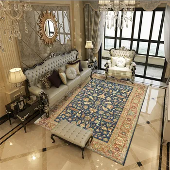 

Persian Style Livingroom Carpet Home Decor Vintage Rugs\ ordic Style Carpet Bedroom Sofa Coffee Table Mats Can Be Customized CF