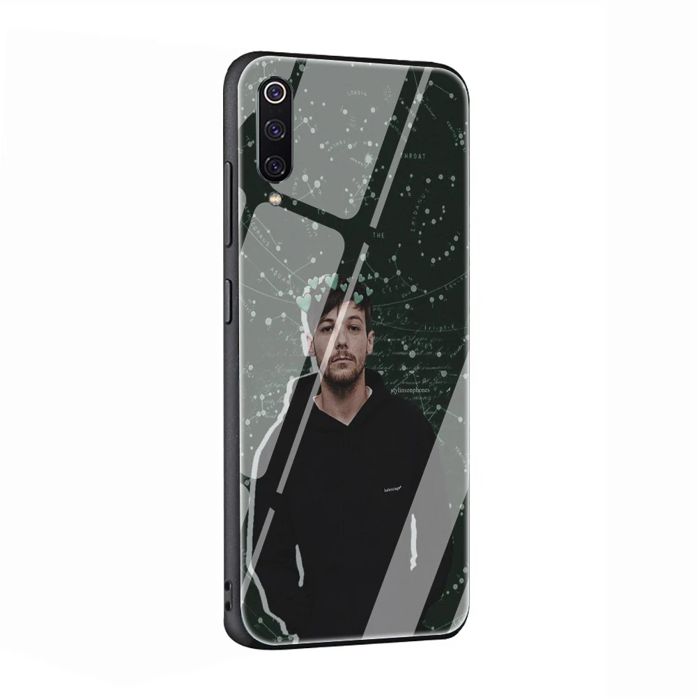 EWAU one direction harry styles» и Louis tomlins Стекло чехол для телефона для Xiao mi 4X 6A Note5 6 7 pro mi 5X6X8 9 A1 A2 - Цвет: G1