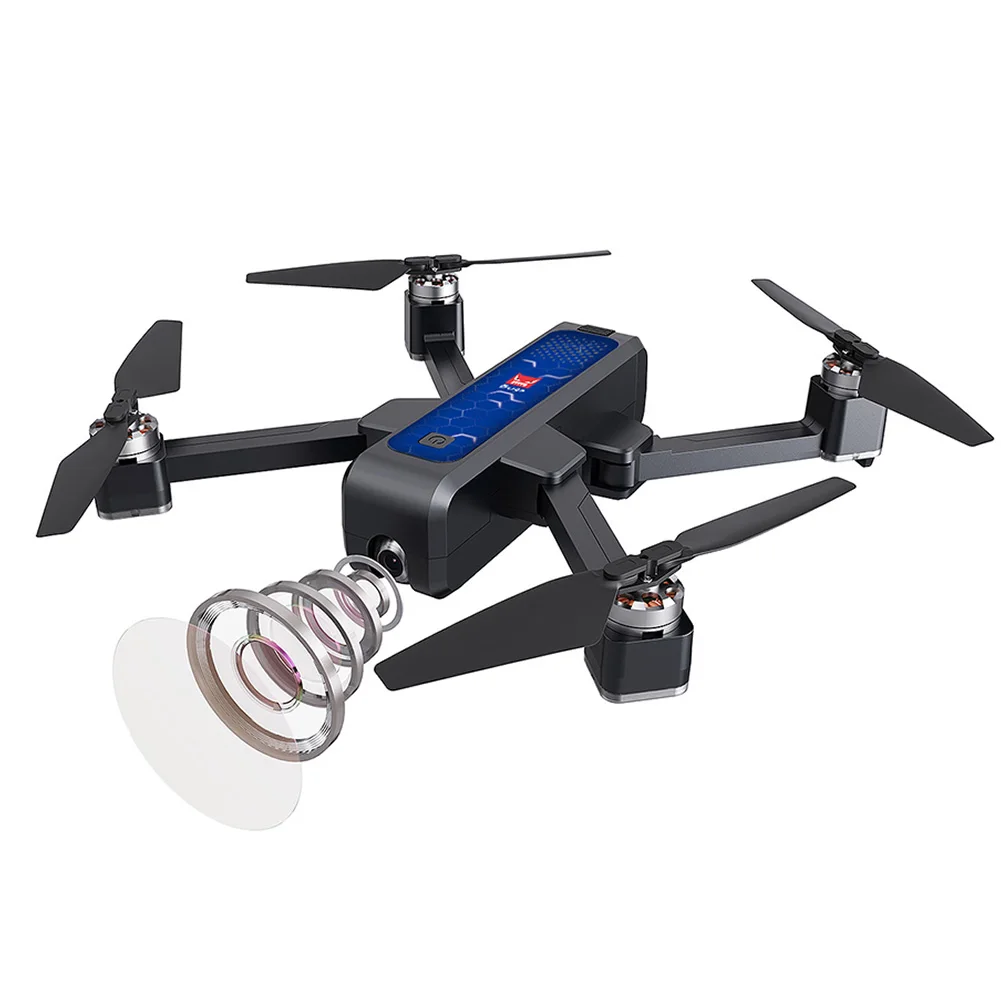 Складной игрушечный беспилотник 2K hd камера бесщеточный gps RC quadcopher ультразвуковое позиционирование