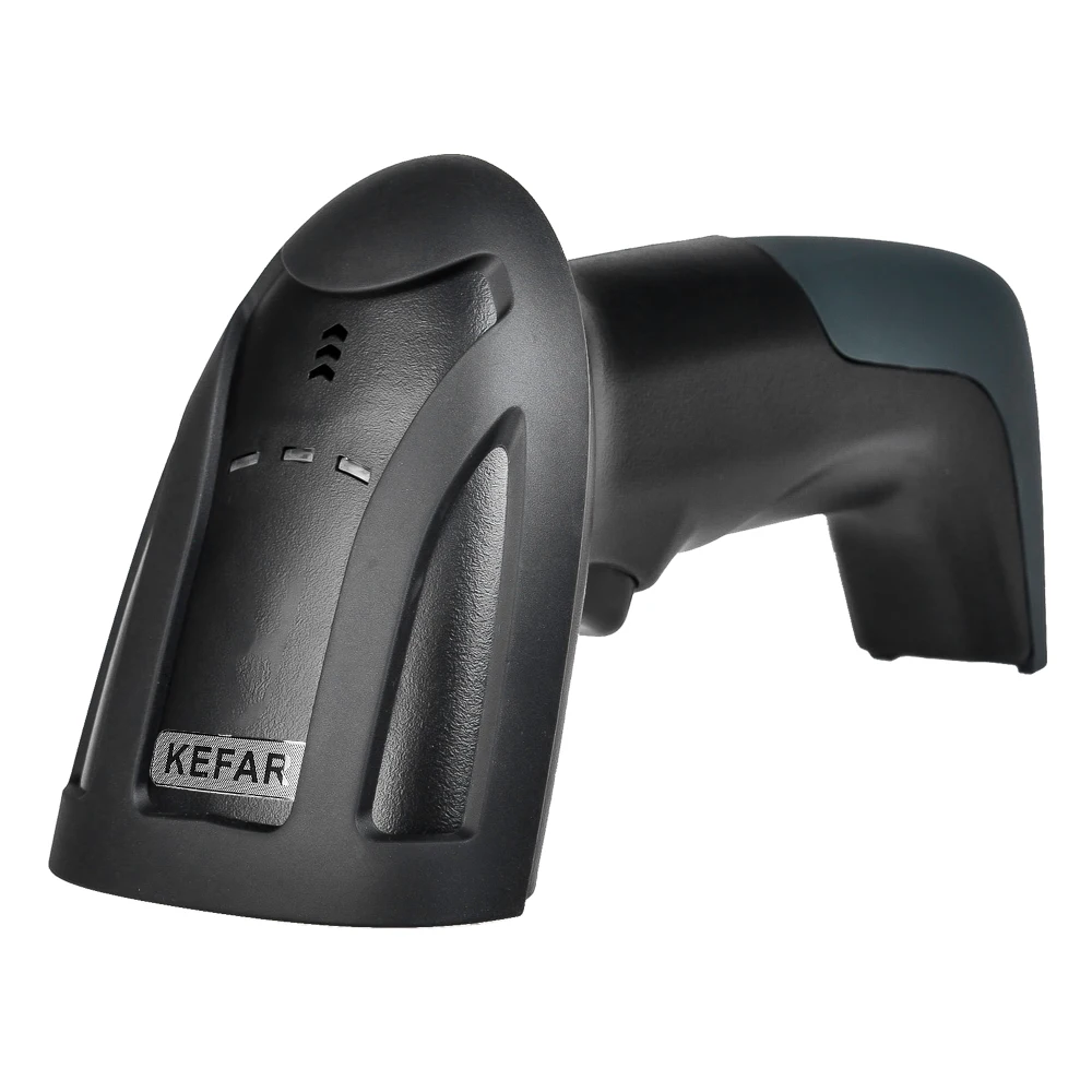 KEFAR Wireless 2D Barcode Scanner 32 Bit Handheld CMOS BarCode Reader with Easy Charging 2.4G Cordless Cradle for Store Logistic