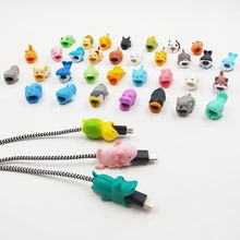 

Universal Cute 36 Animals Bite Cable Organizer Management Wire Protector Case for Charging Data Earphone Mouse Line Cover