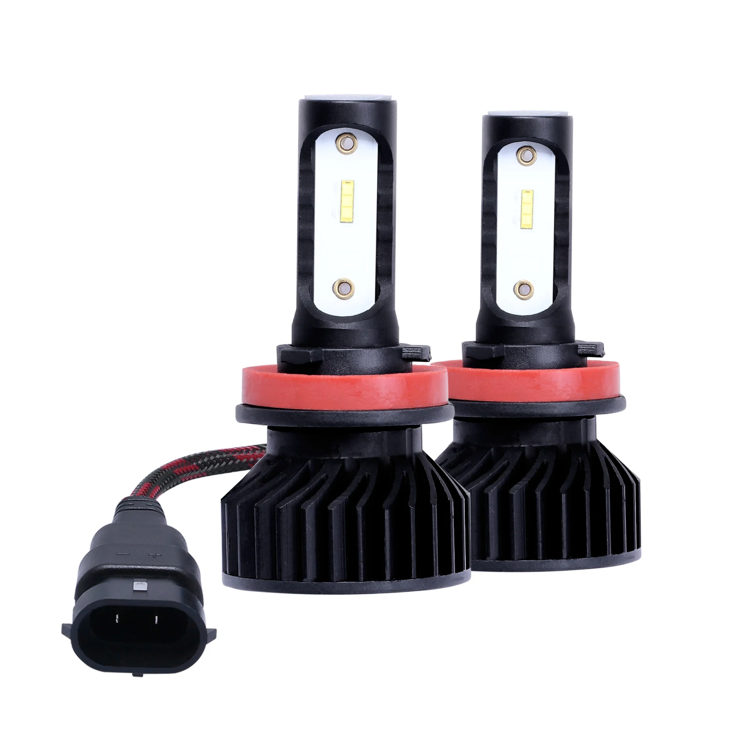 AROUSE H11 H7 H4 9005 9006 Автомобильный светодиодный светильник на голову, лампы Hi-Lo Beam 48 Вт 6000 лм к, автомобильная фара, противотуманный светильник, лампа 12 В 24 В