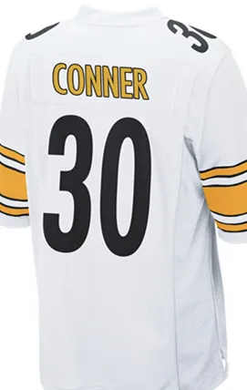 84 Antonio коричневая майка 19 Juju Smith-Schuster JERSEY Cheap 30 James Conner 7 Ben Roethlisberger 90 T. J. Ватт майки - Цвет: Limited