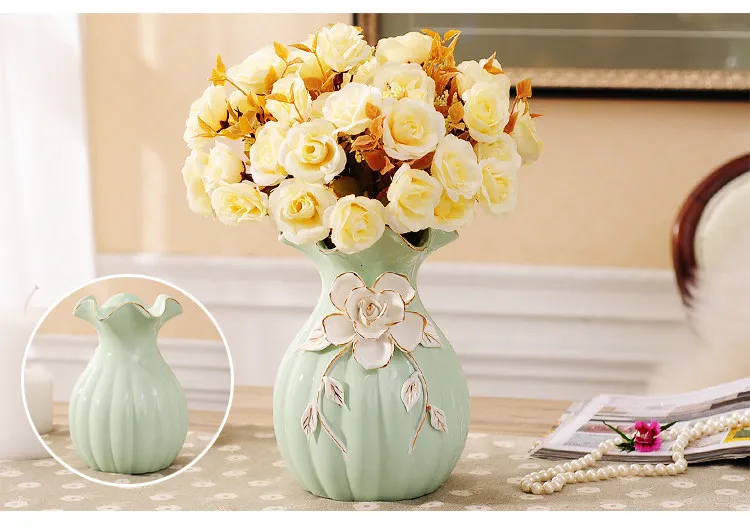 Dekoratif vazo vaso para casa vazen jarron jarrones decorativos современные аксессуары для украшения дома Современная ваза для цветов teraryum
